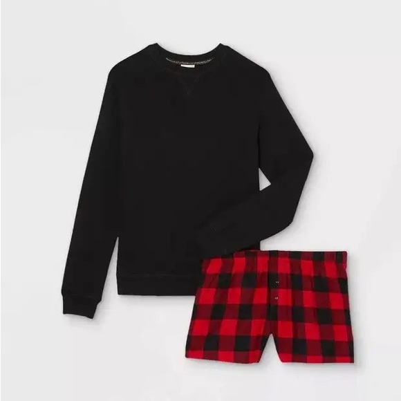 Women’s 3pc Pajama Set- Buffalo Plaid - Picture 3 of 7